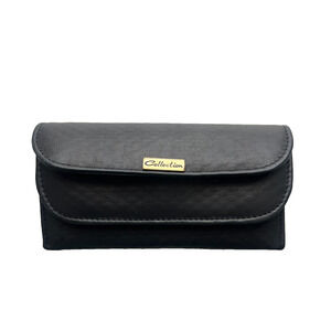 New Long Black Leather Clutch Wallet Multi Pocket Credit Card Handbag Gift